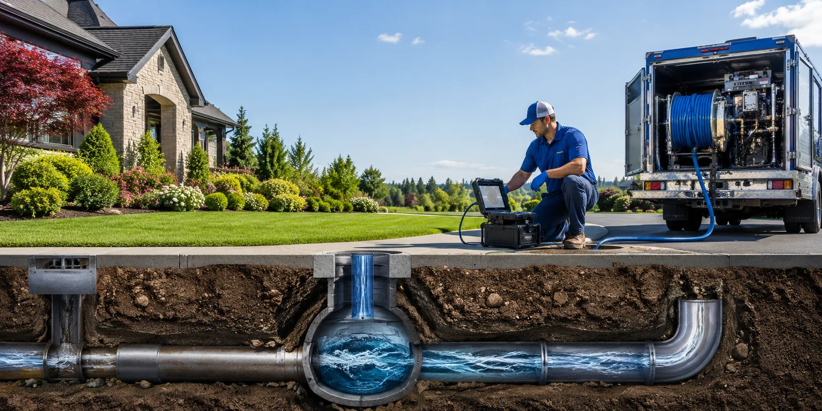 Drainage restoration information for Burke, VA